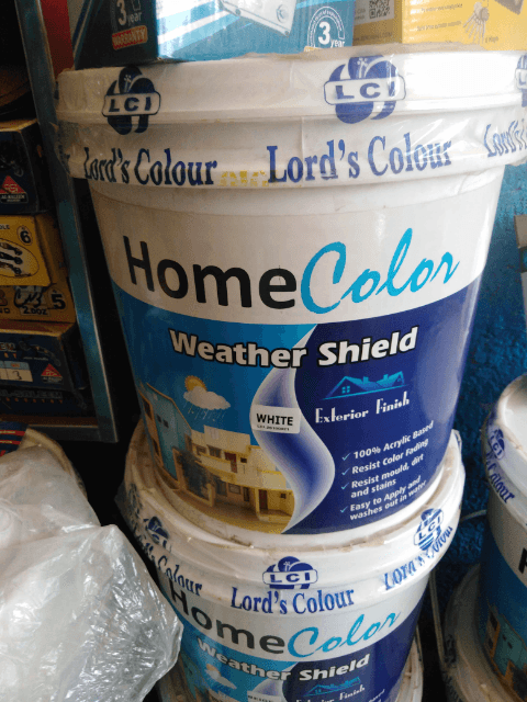 Home color (weather shield)